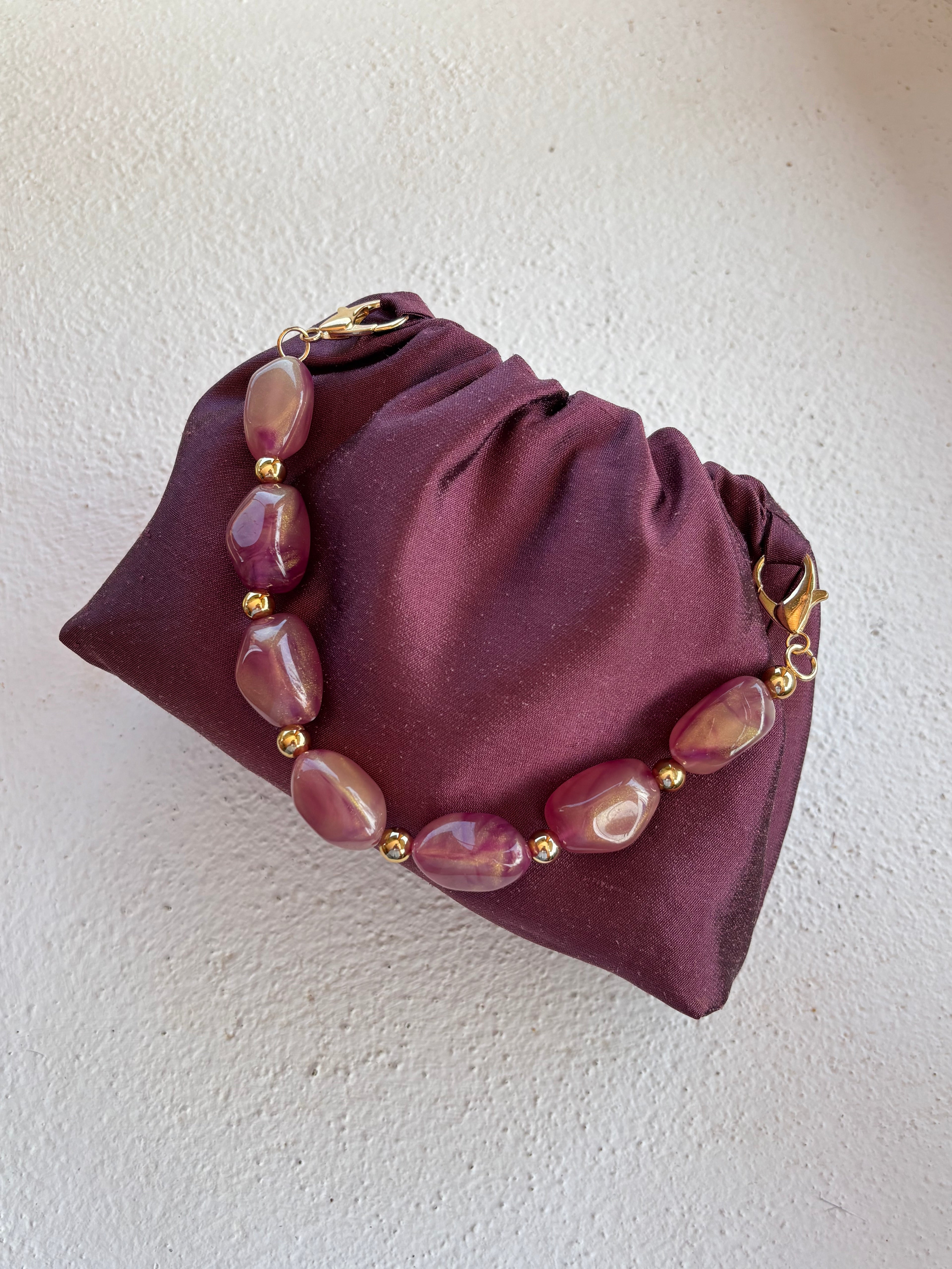 Bolso Ágata ciruela