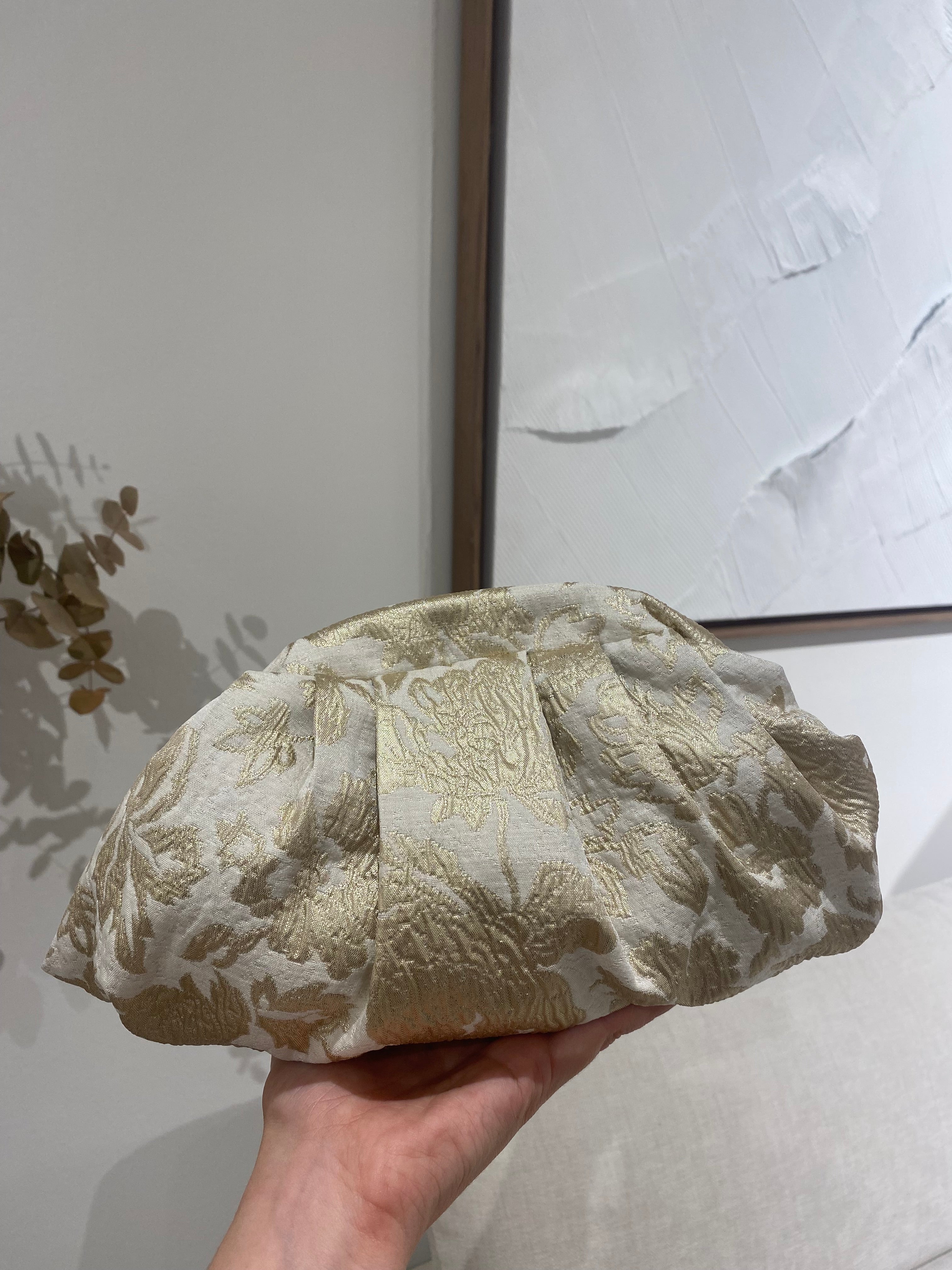 Bolso Marcela brocado floral