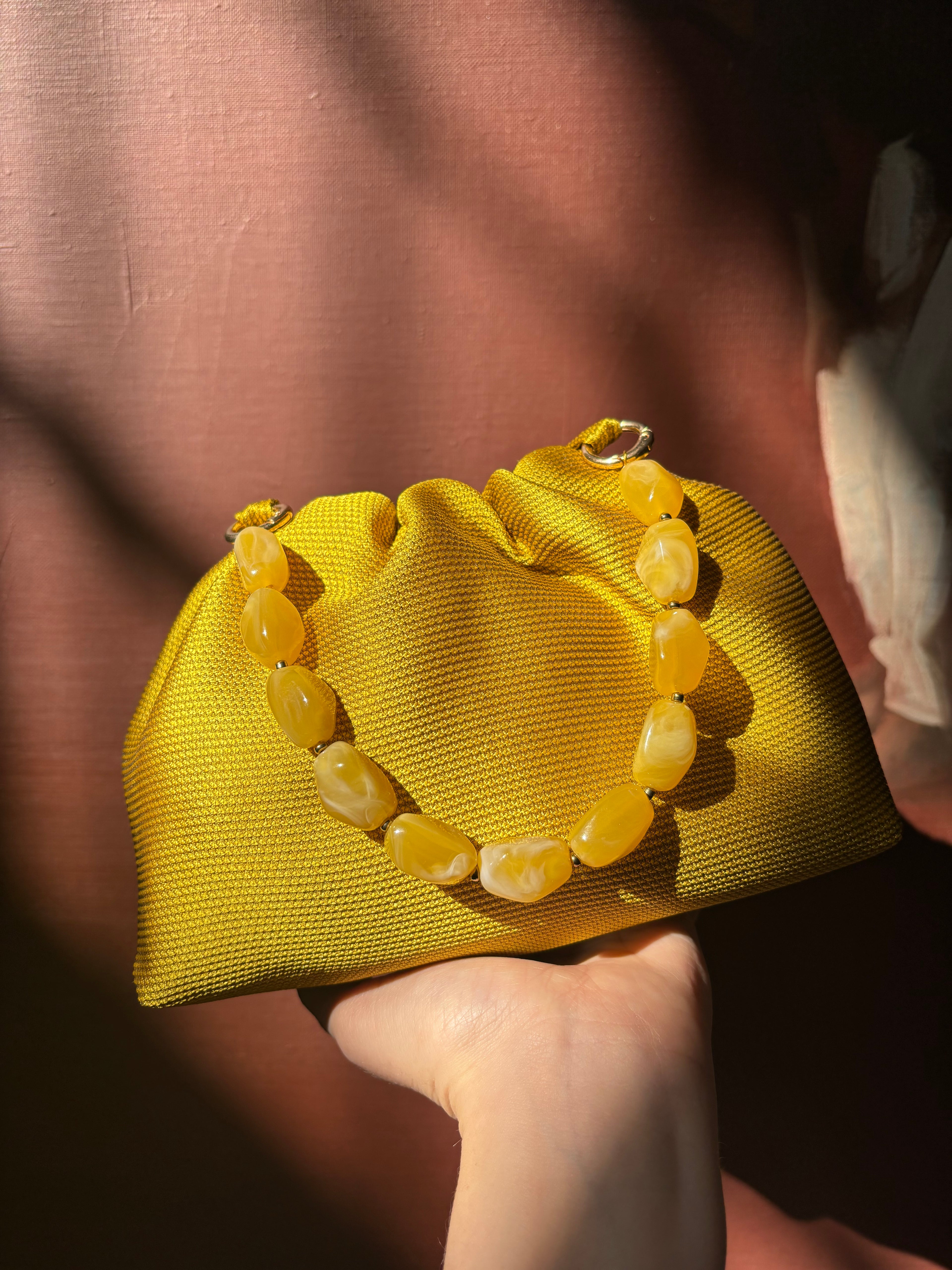 Bolso Ágata mostaza