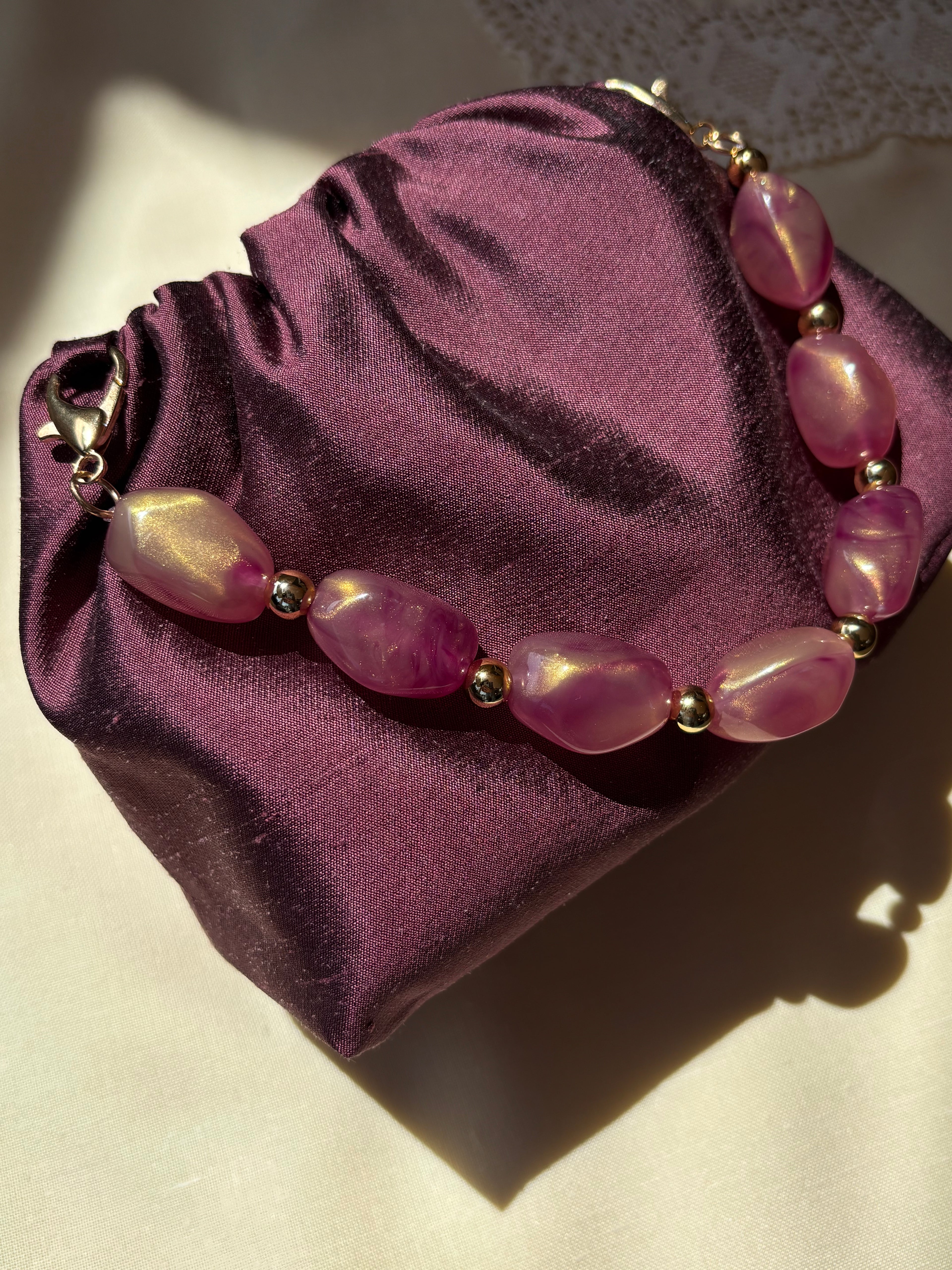 Bolso Ágata ciruela