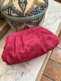 Bolso Marcela brocado floral relieve