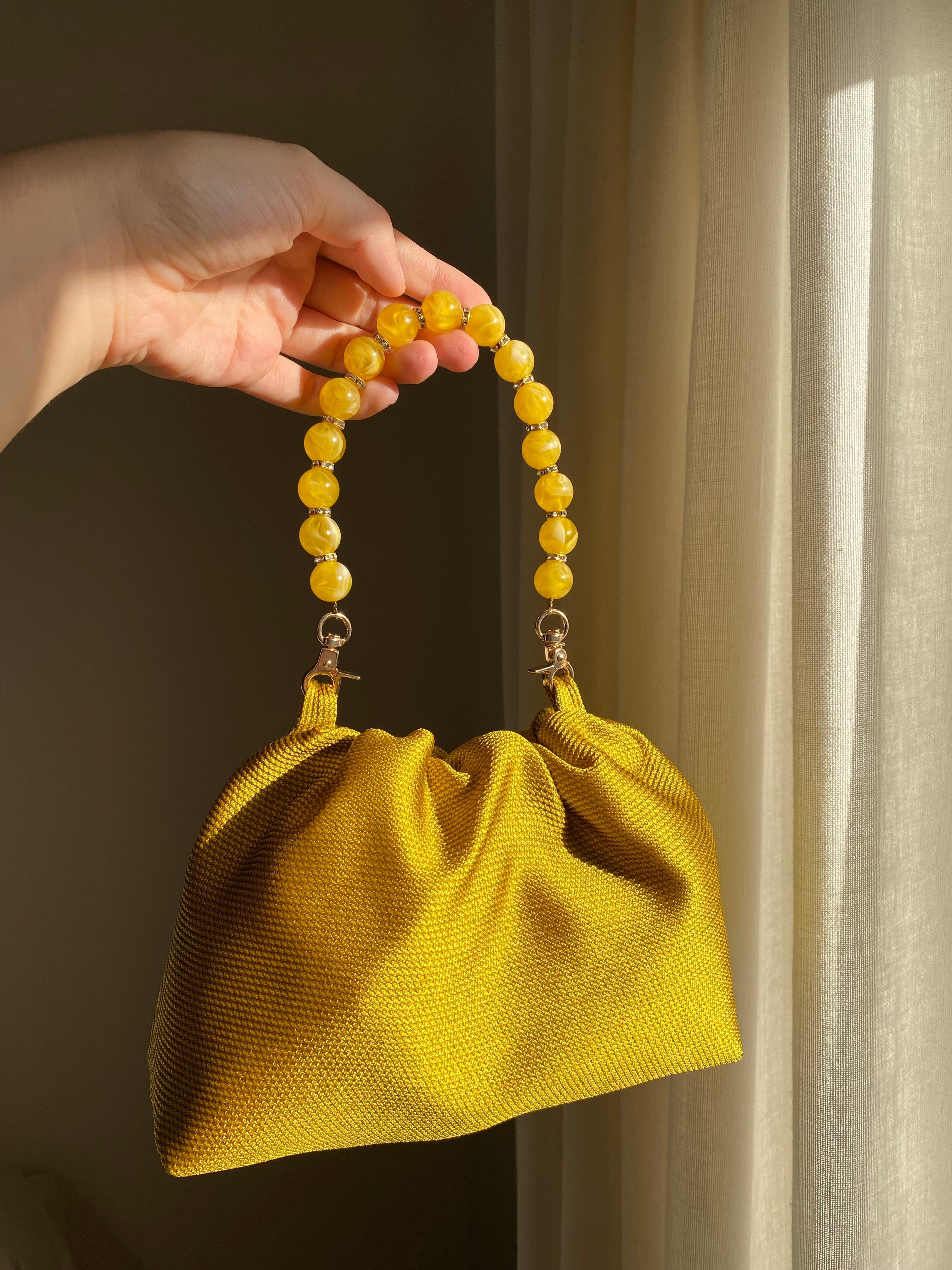 Bolso Ágata mostaza