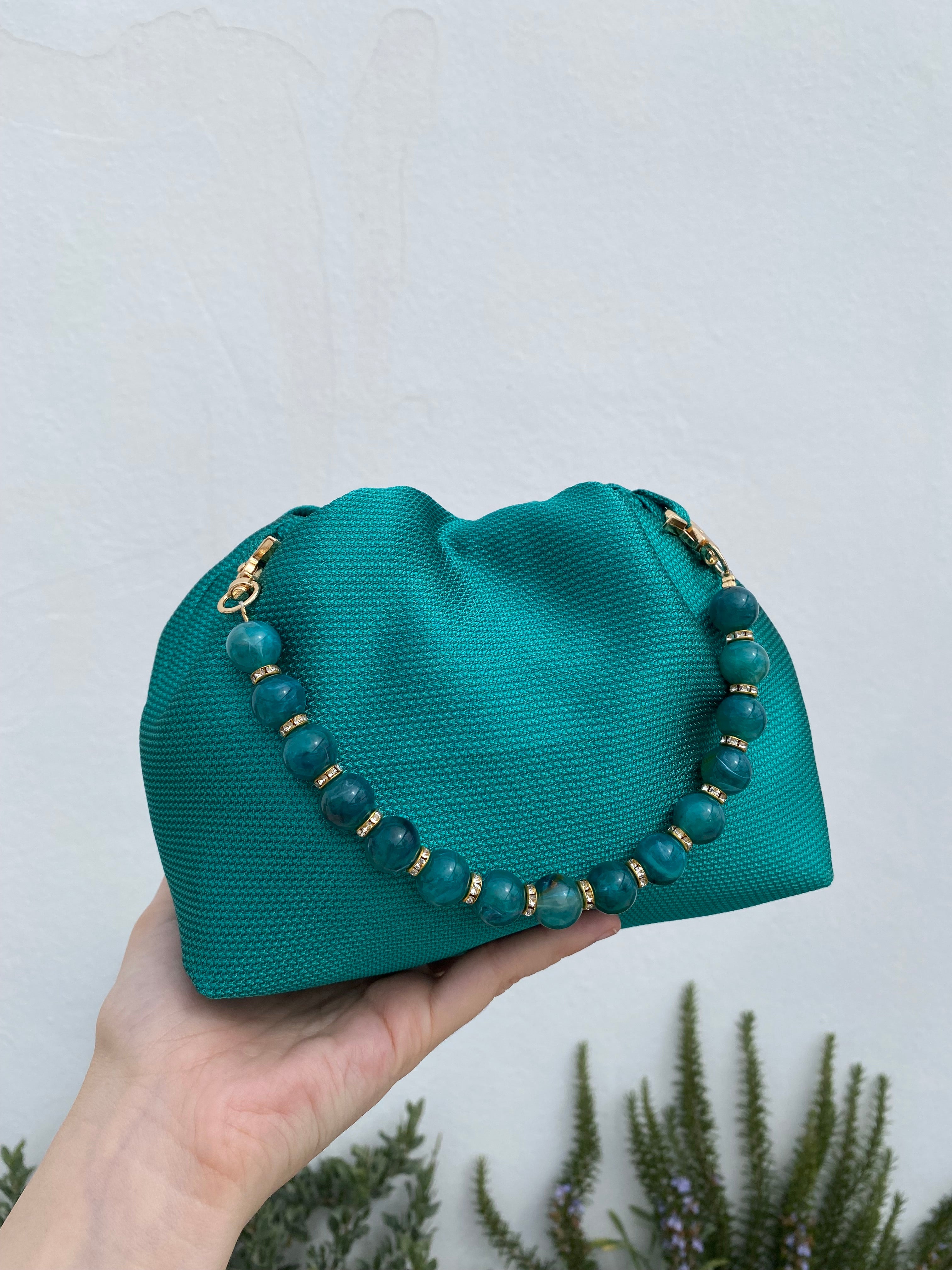 Bolso Ágata verde esmeralda