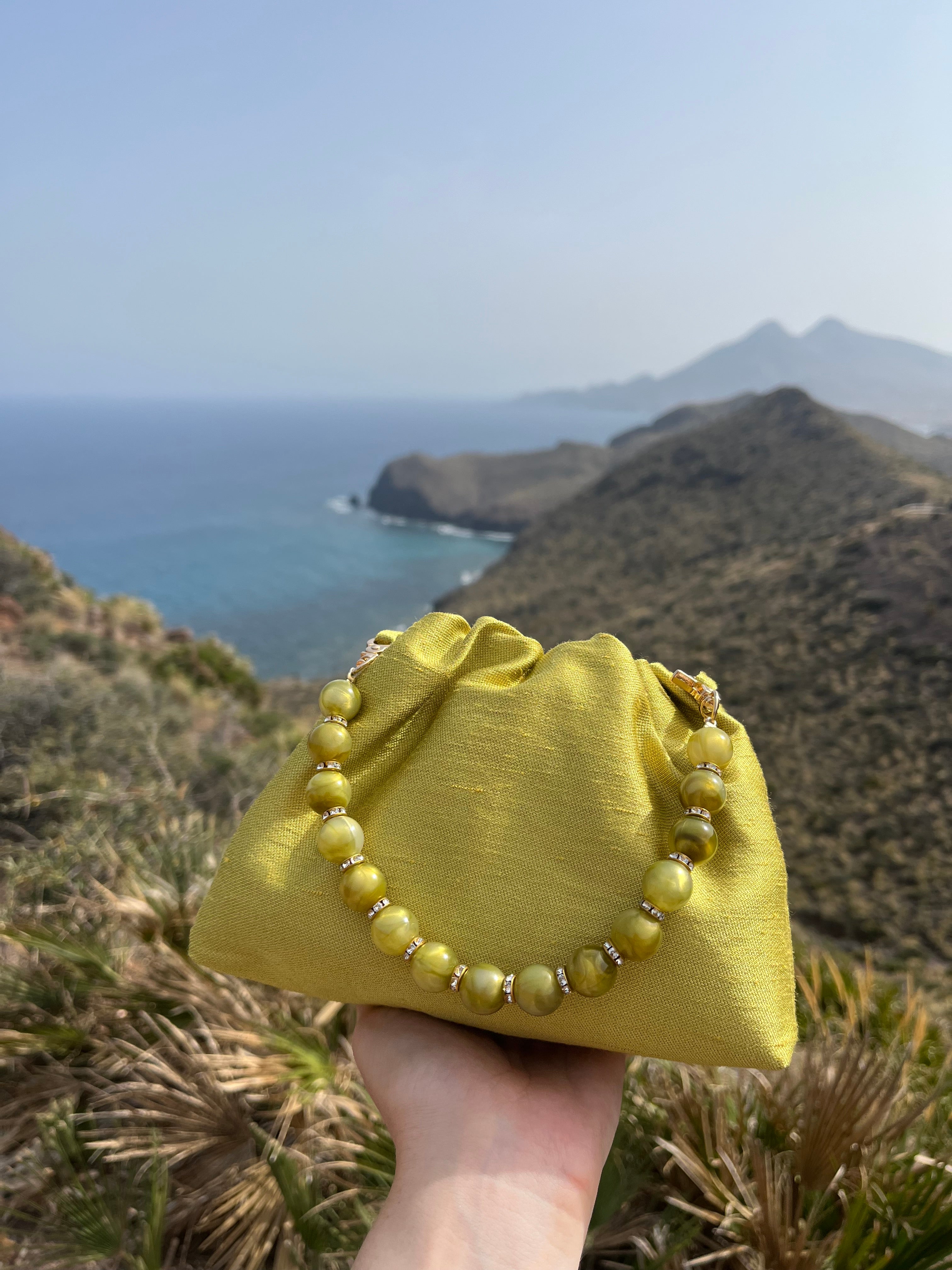 Bolso Ágata verde toscana