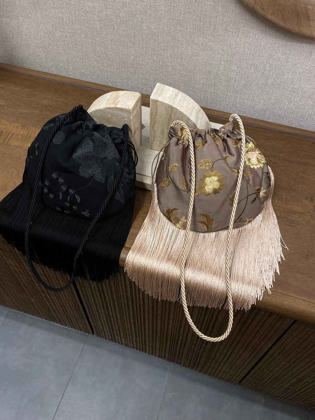 Bolso Triana negro/canela