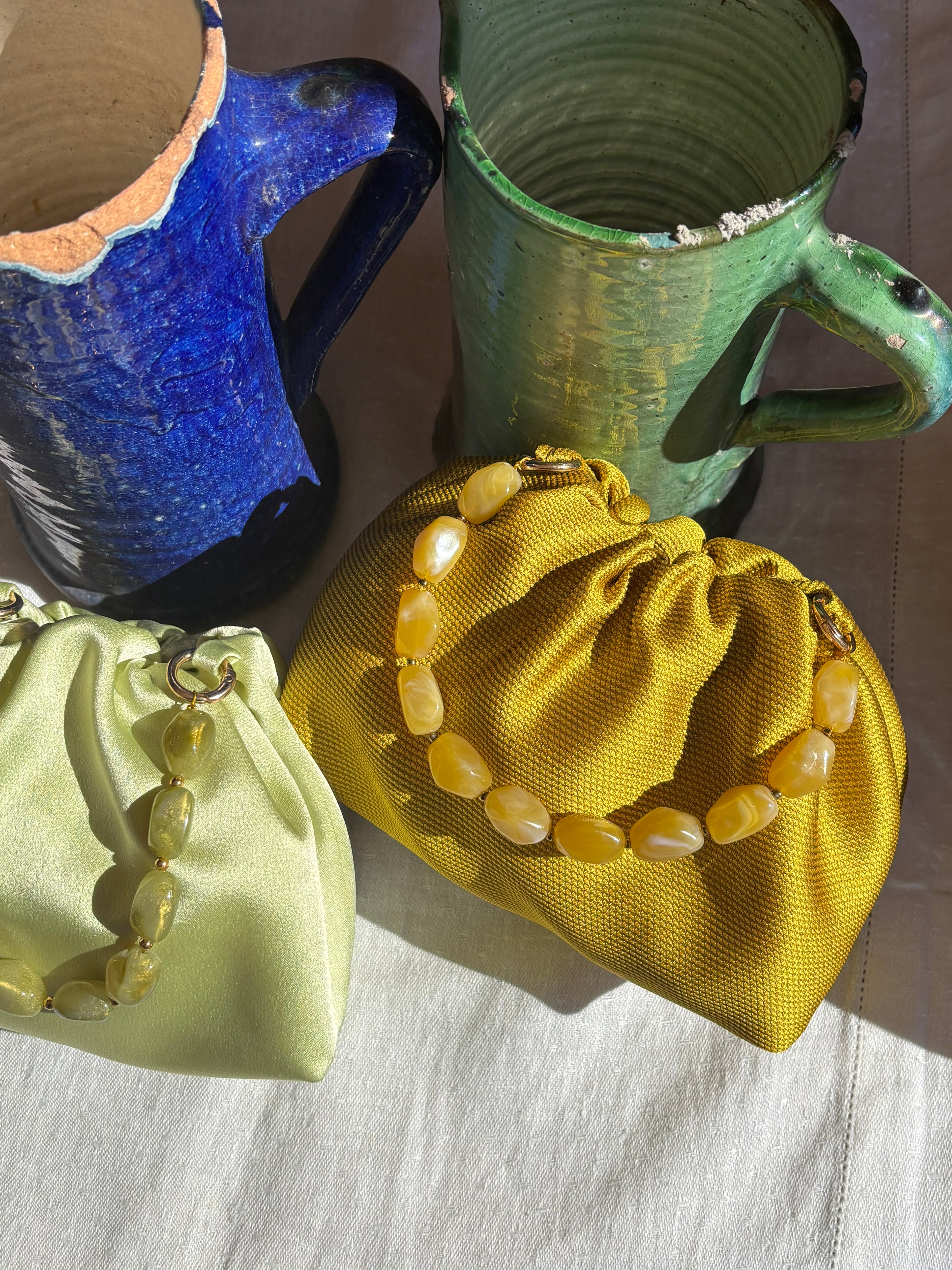 Bolso Ágata mostaza