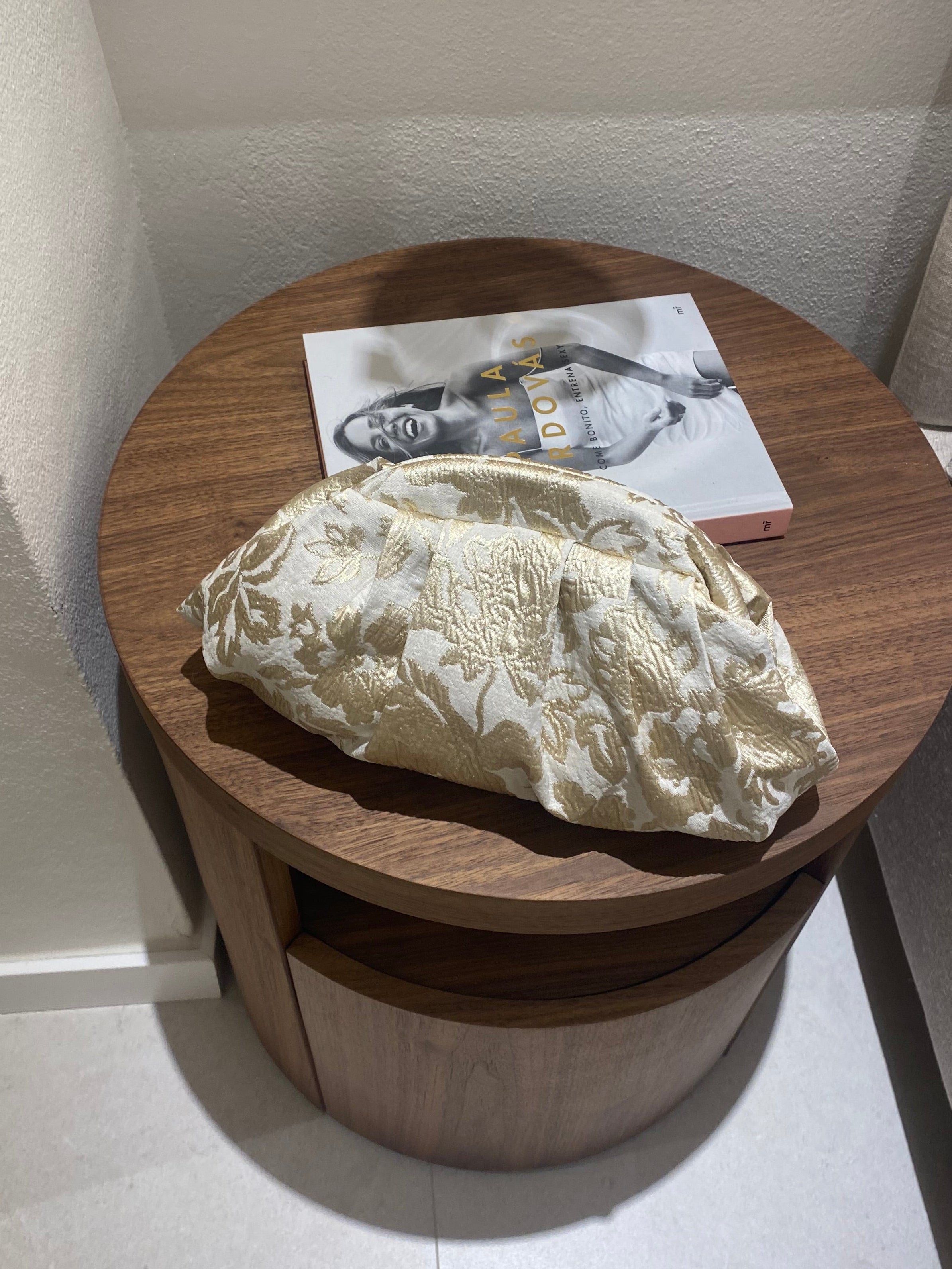 Bolso Marcela brocado floral