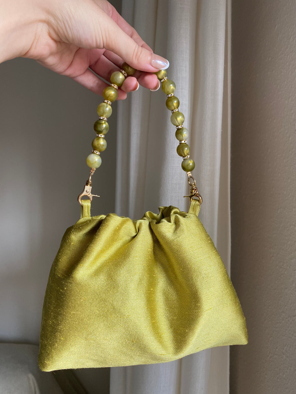 Bolso Ágata verde toscana