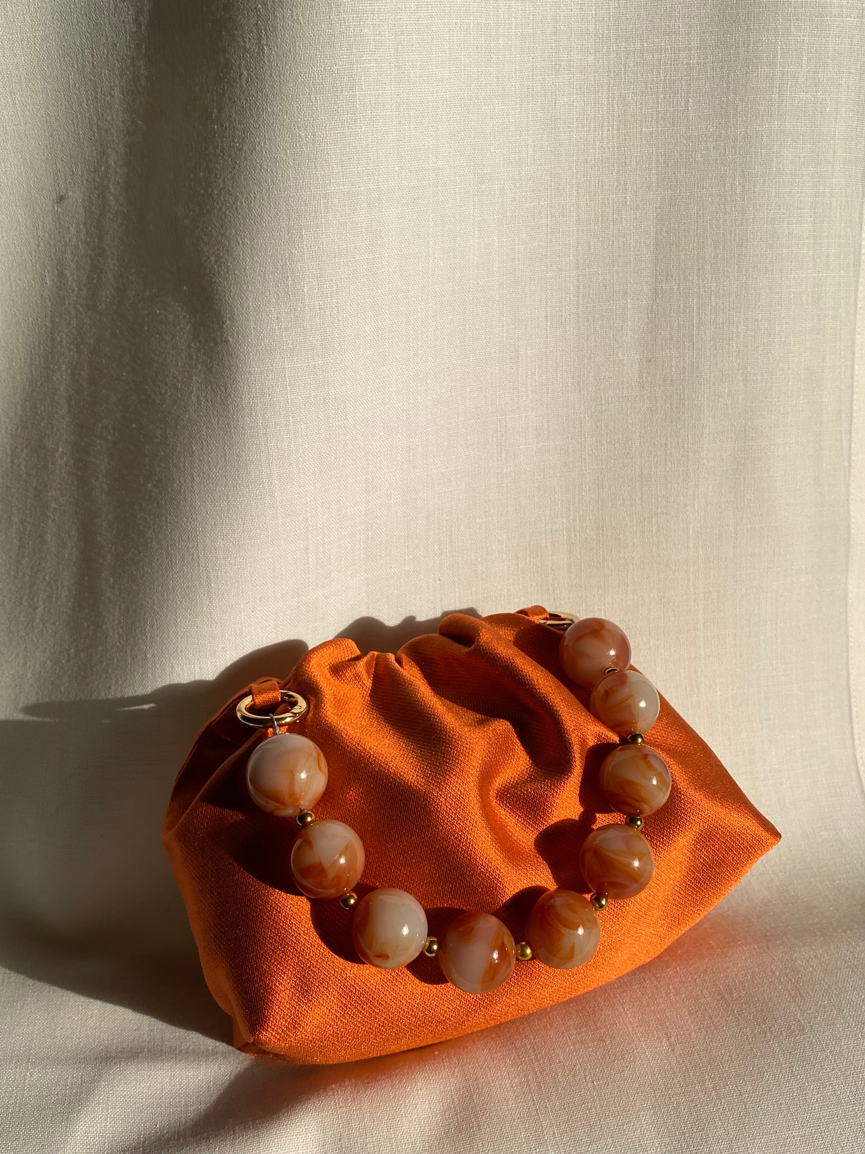Bolso Ágata naranja teja