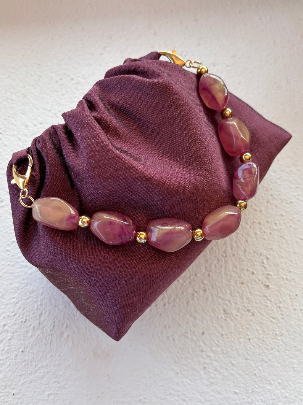 Bolso Ágata ciruela