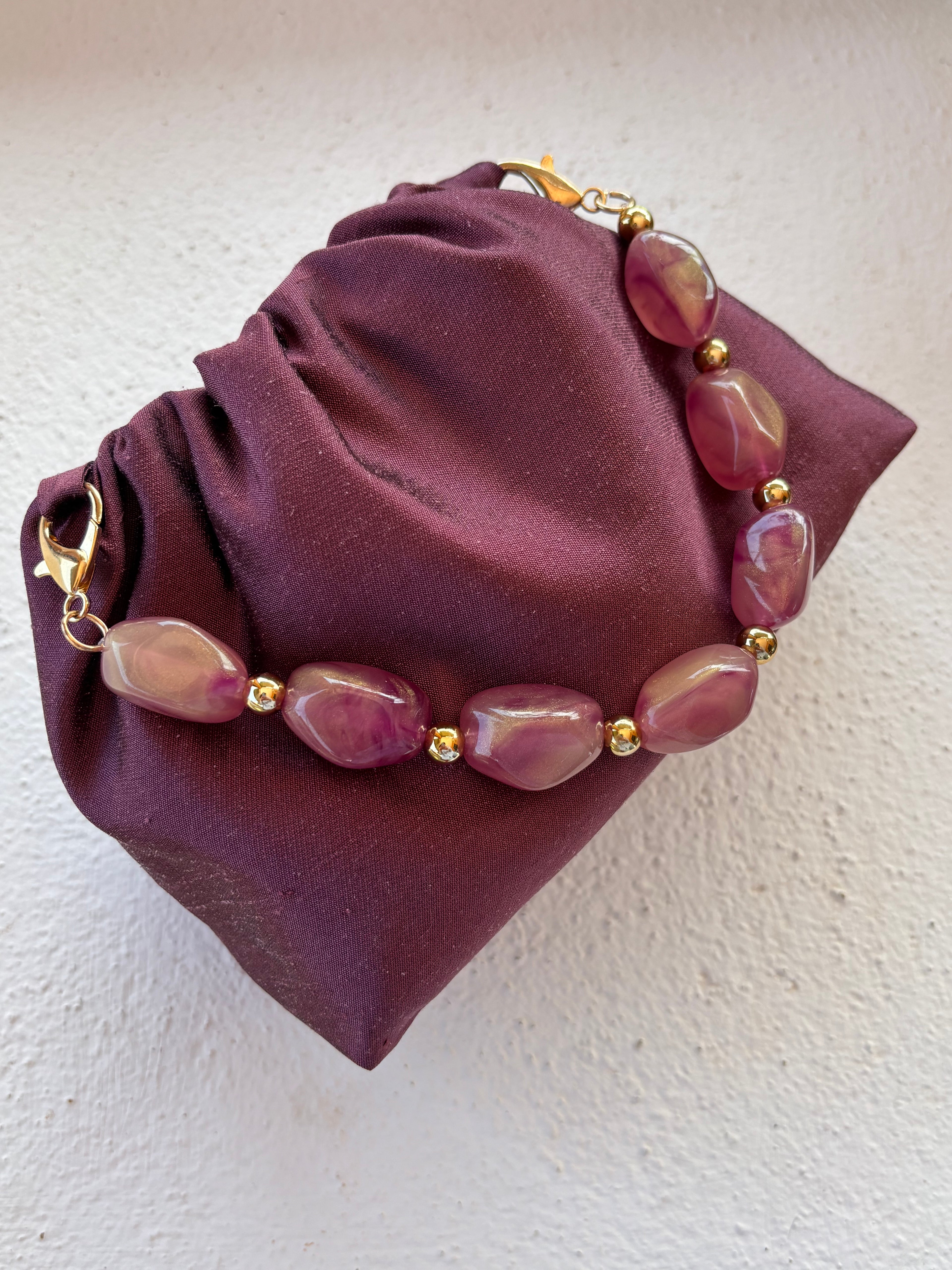 Bolso Ágata ciruela