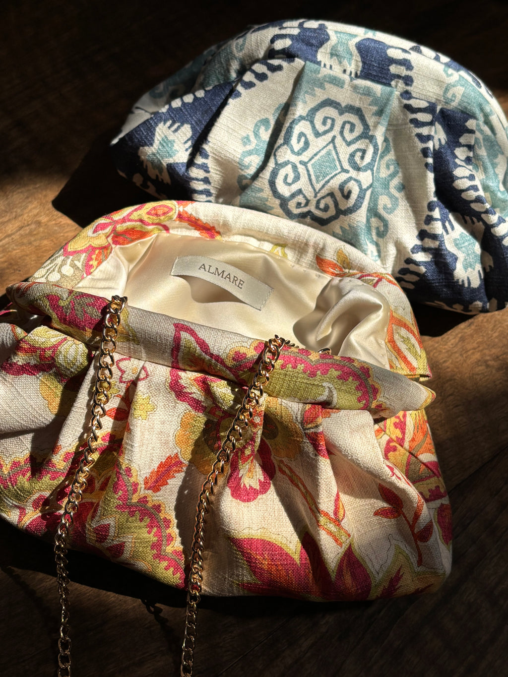 Bolso Marcela estampado rústico floral