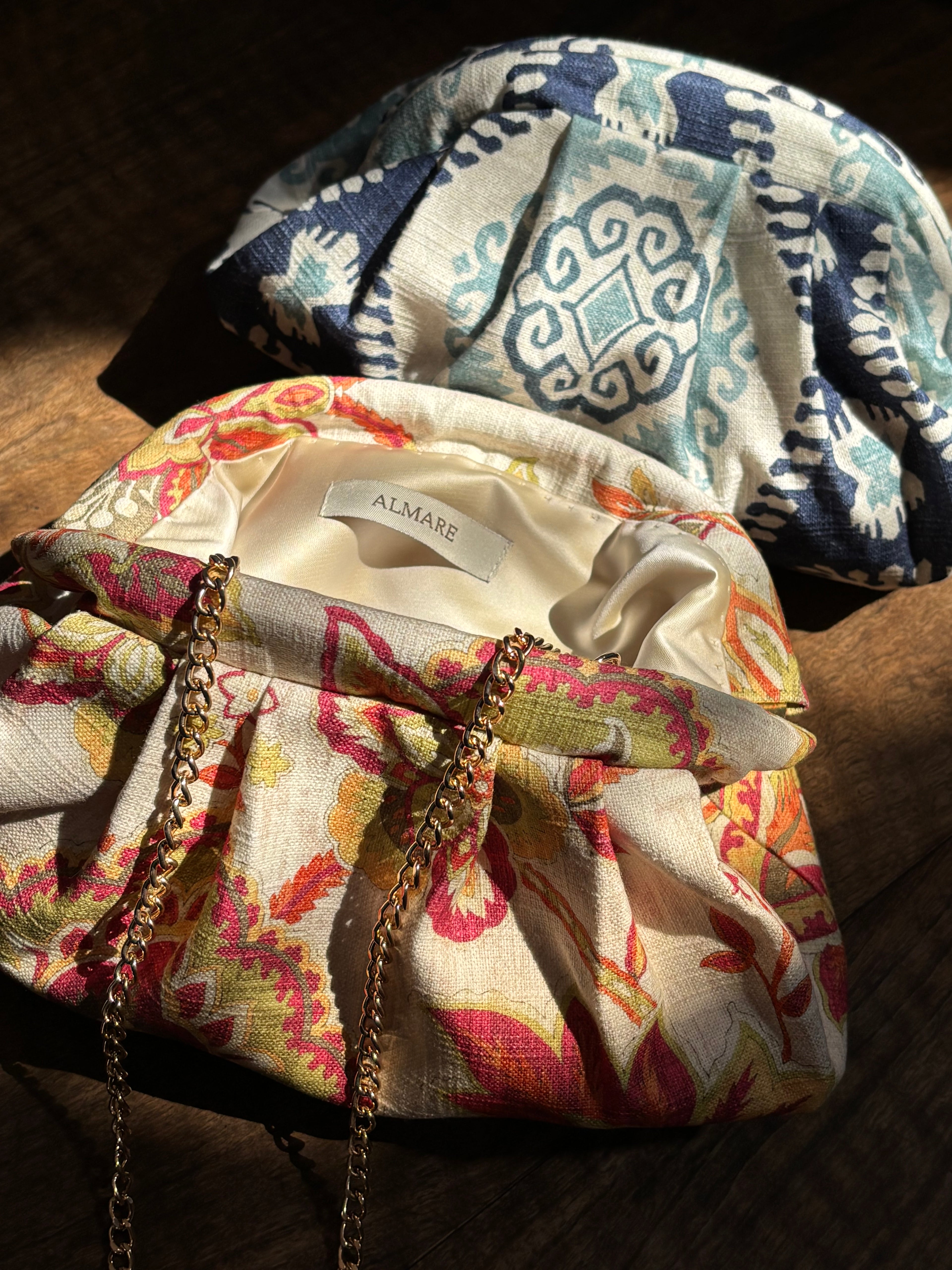 Bolso Marcela estampado rústico floral