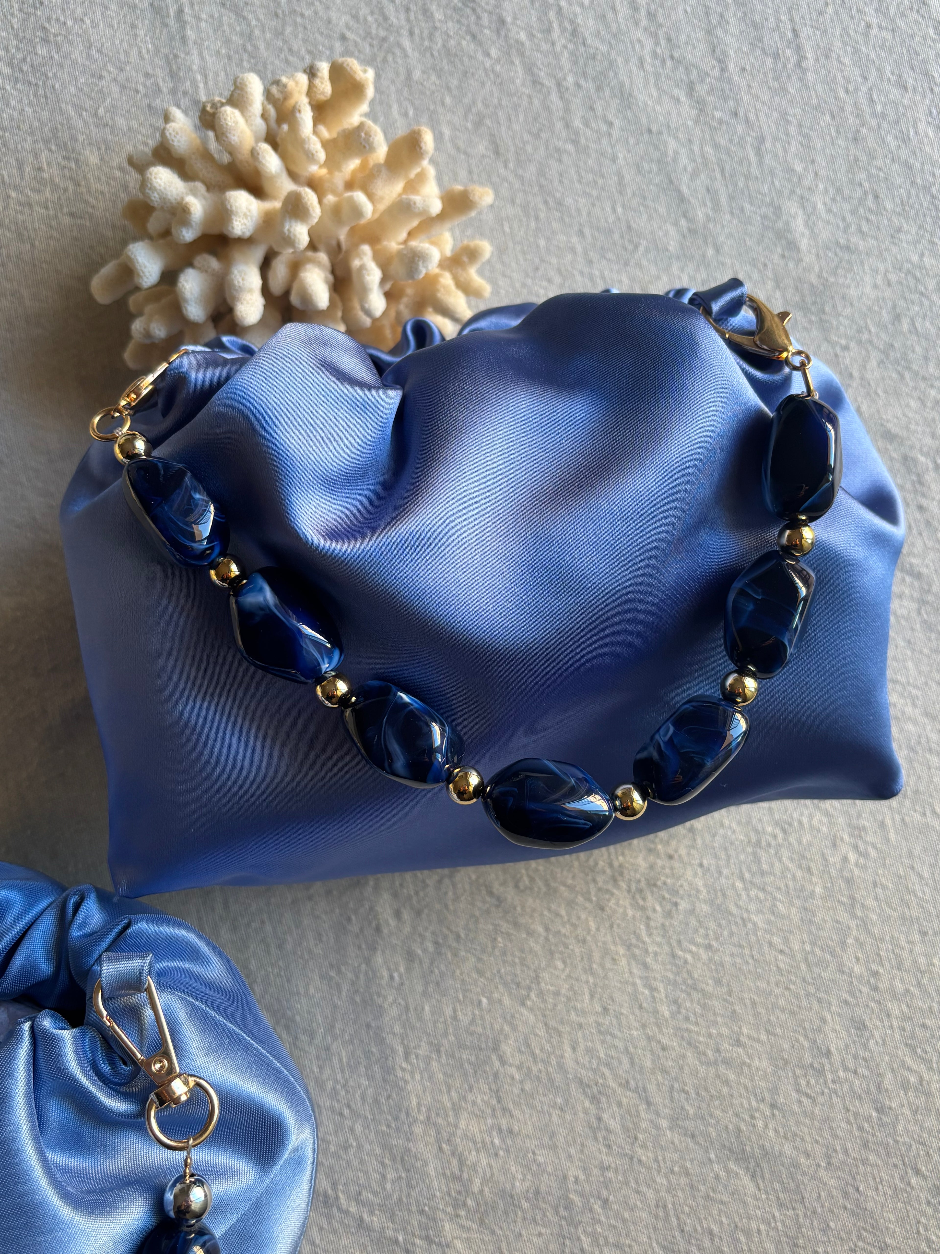 Bolso Ágata azul cielo