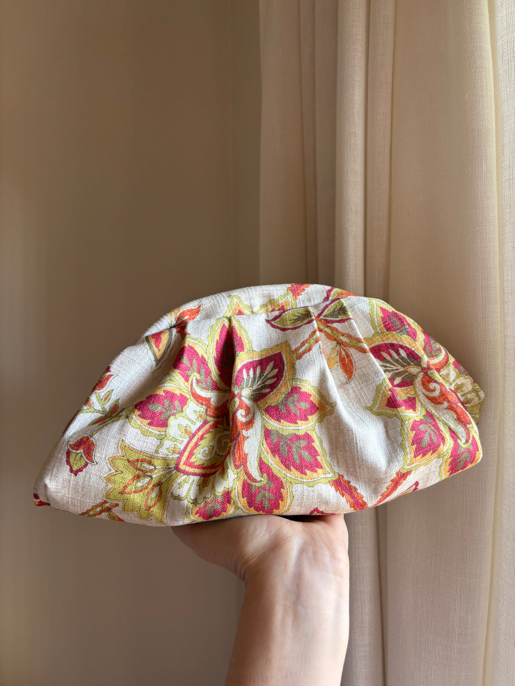 Bolso Marcela estampado rústico floral
