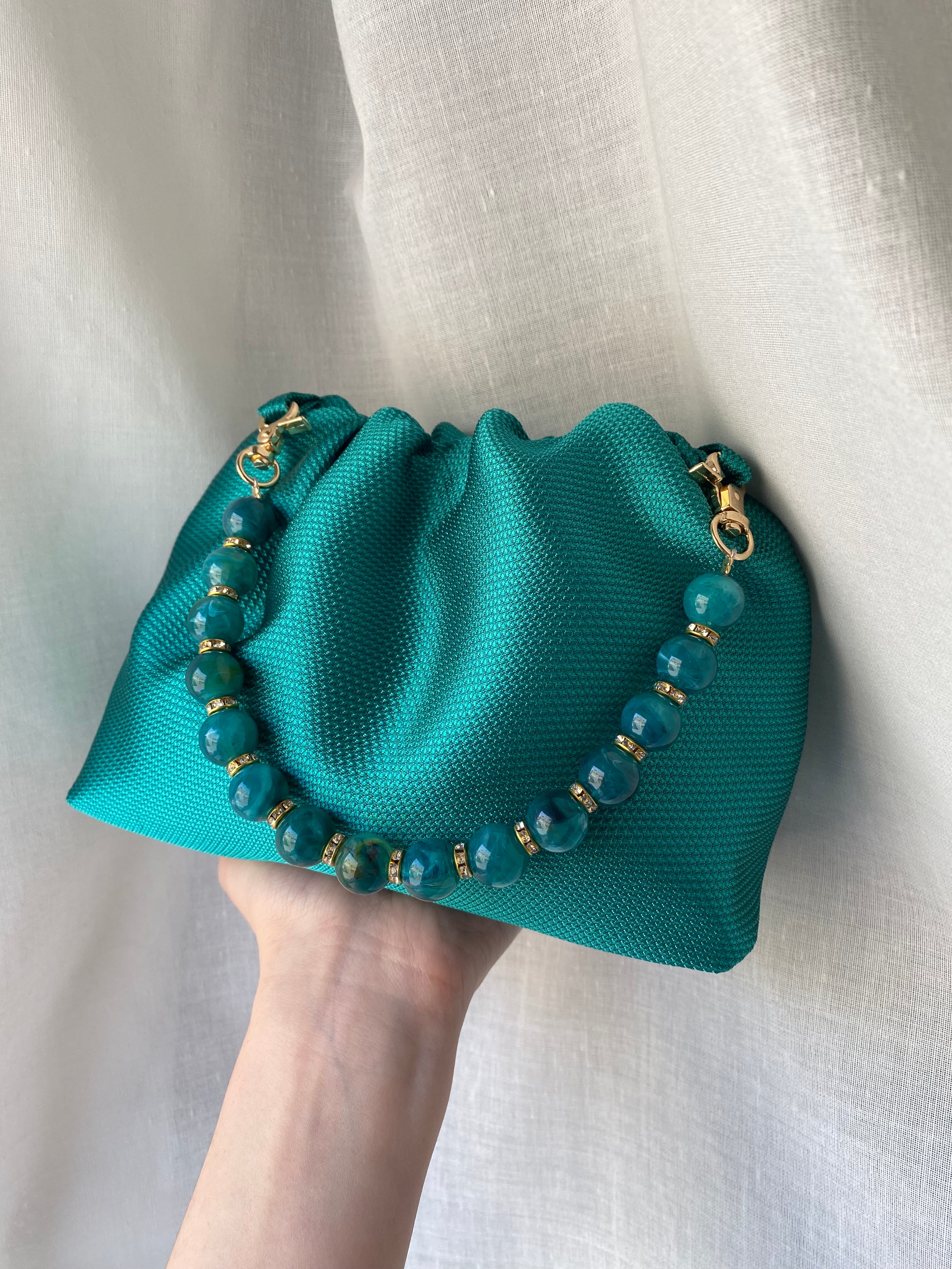 Bolso Ágata verde esmeralda