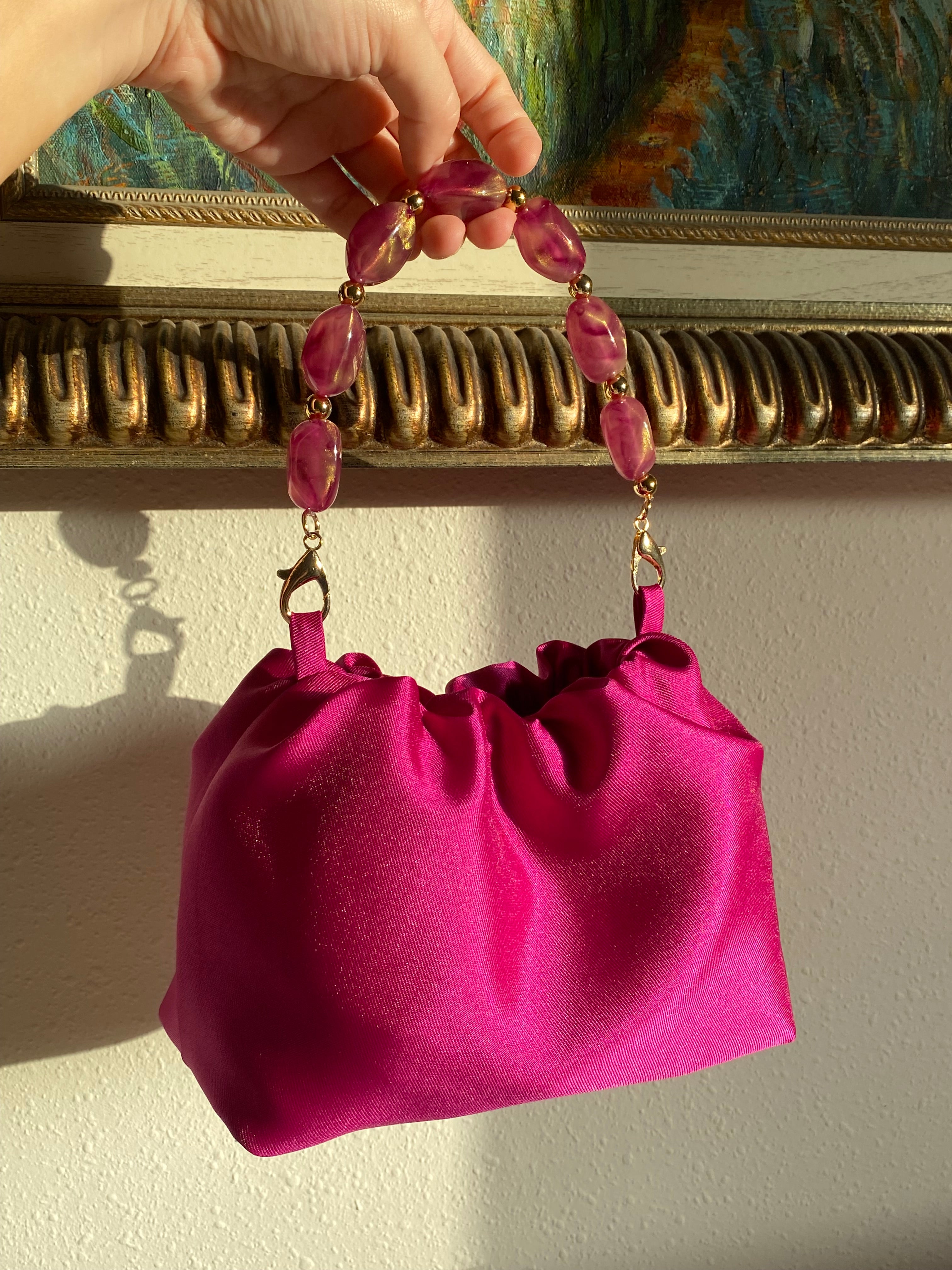 Bolso Ágata fucsia