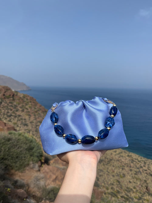 Bolso Ágata azul cielo