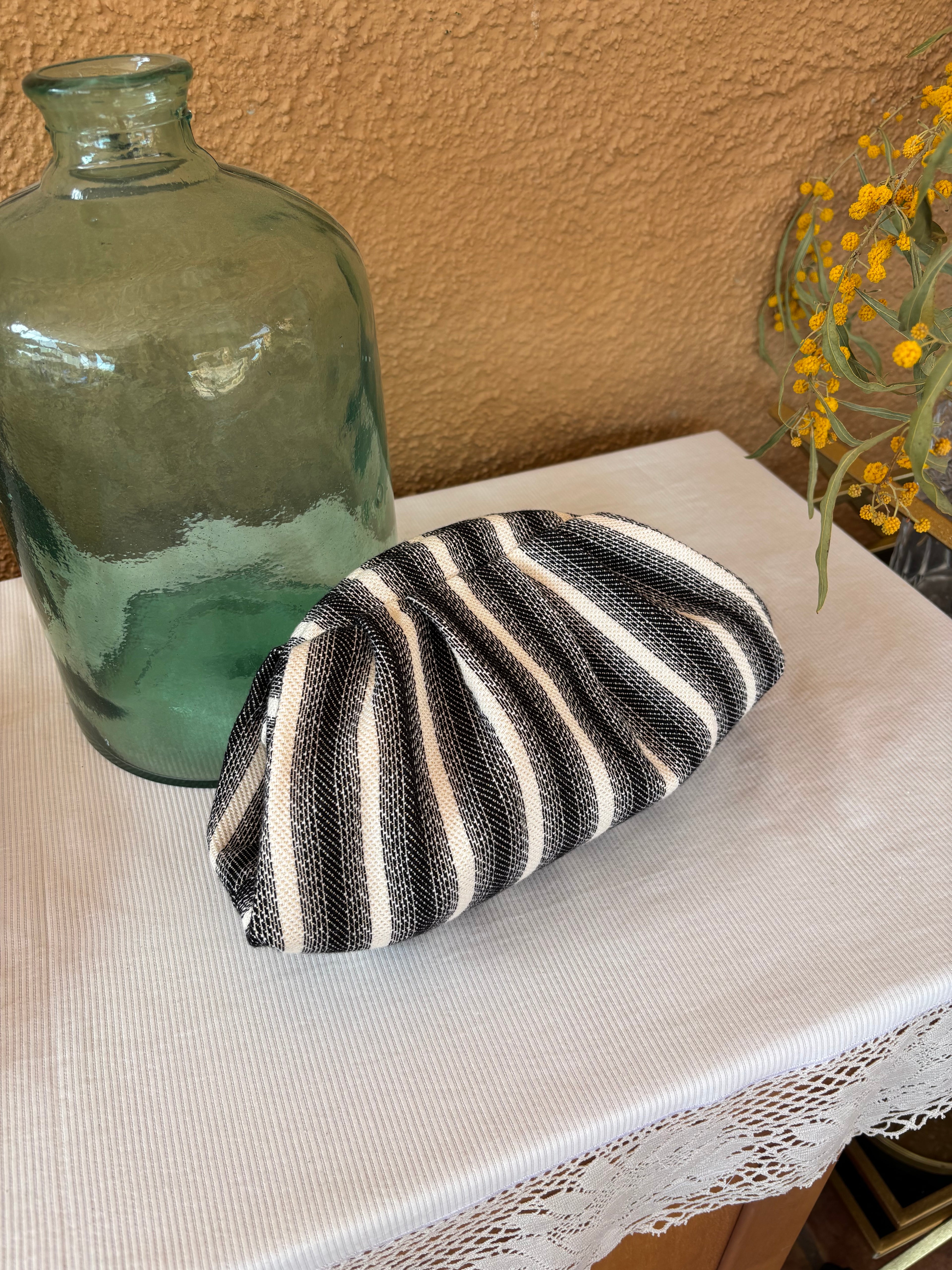 Bolso Marcela blanco y negro
