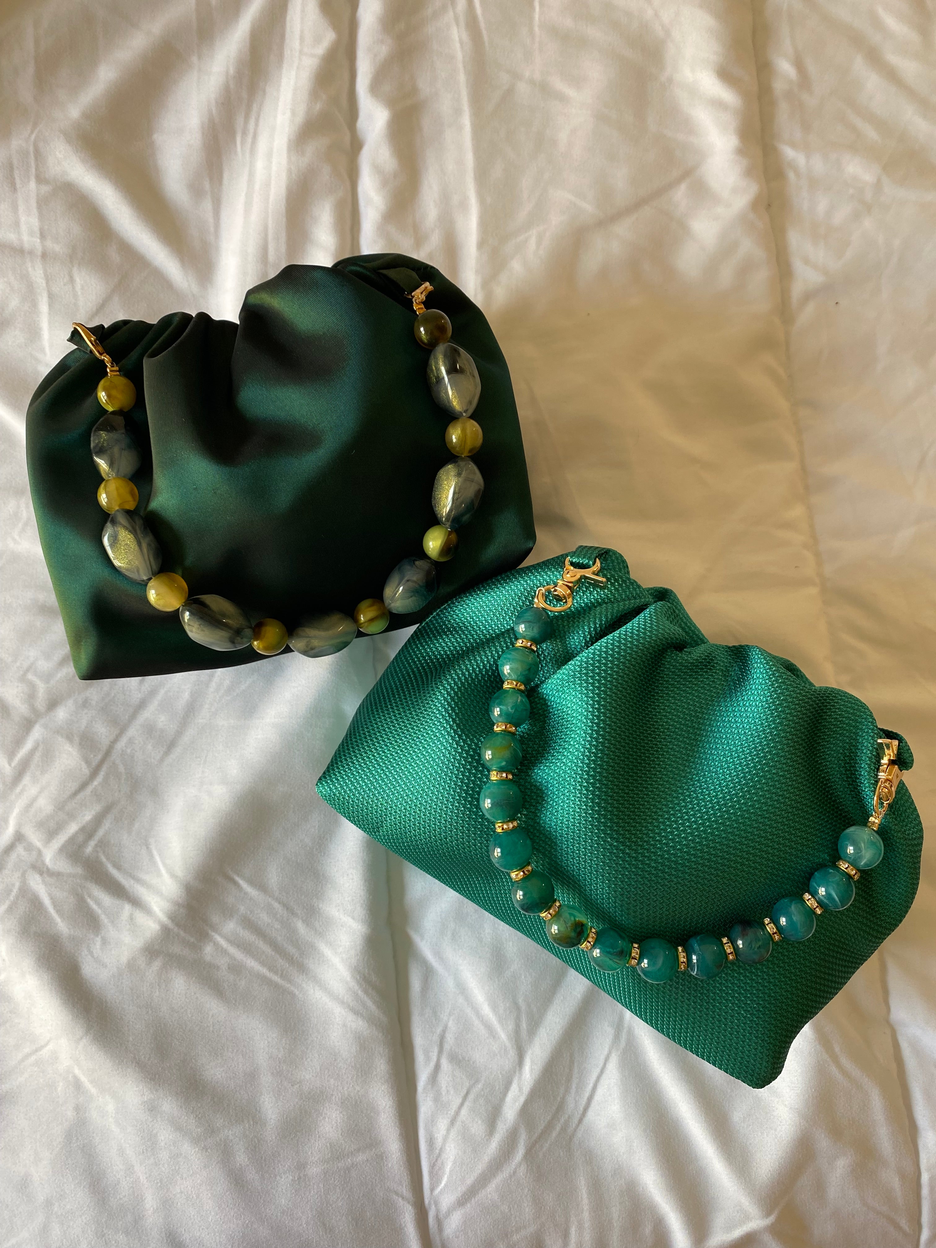 Bolso Ágata verde esmeralda