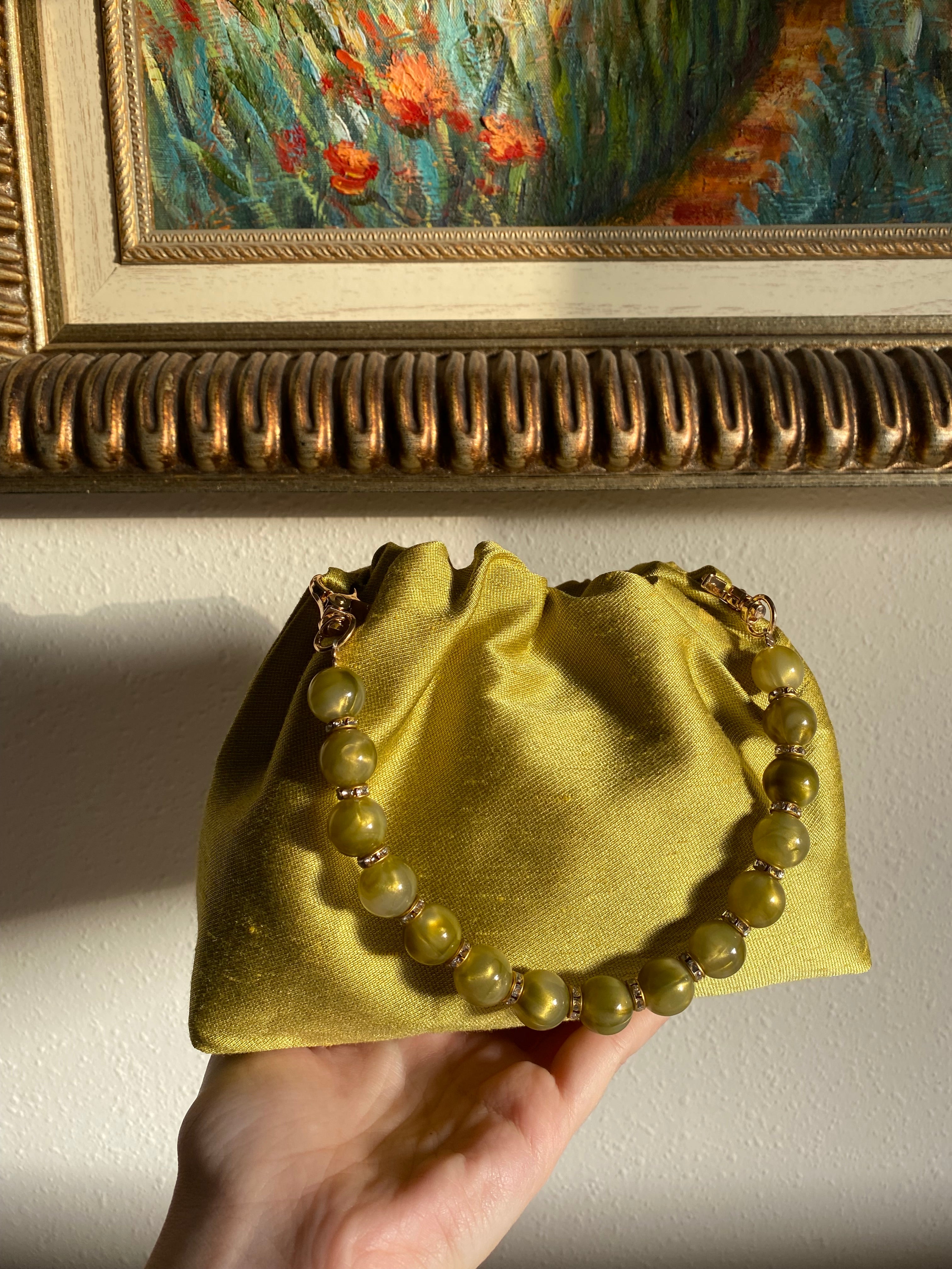 Bolso Ágata verde toscana